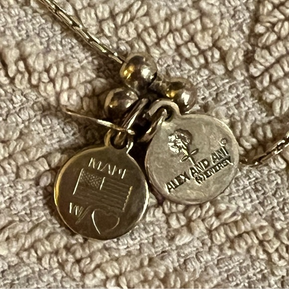 Alex and Ani Adjustable Pull Chain “Love” Necklace - Picture 4 of 7